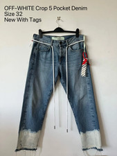 Jeans denim off - denim, off-white