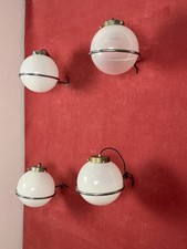 Set di 4 lampade da muro in