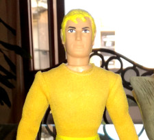 AQUAMAN ORIGINALE 1971 Mego BARAVELLI Molto Raro - ARTICOLAZIONI SANE