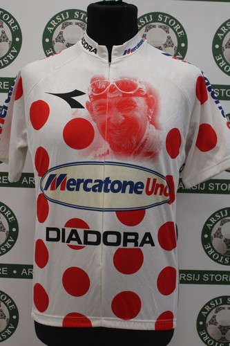 Maglia ciclismo bike mercatone - ciclismo,