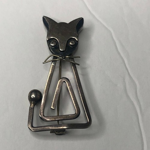 Brooch delfino silver - brooch, cat