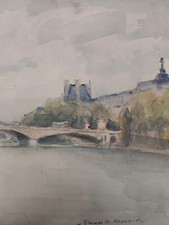 Georges D  Rouault , Acuarela