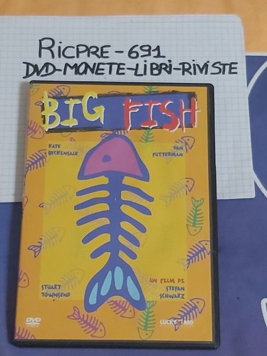 Dvd big fish - fish, promo!!-