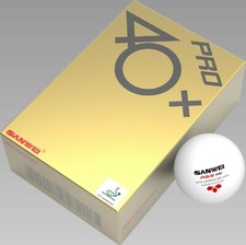 Sanwei ABS 40+ Pro*** palla da competizione 72 pz. / palla da ping pong / NUOVO / IMBALLO ORIGINALE