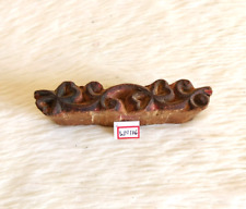 Timbro In Legno Fiori Vintage Fatto A Mano Con Stampa Tessile WN116