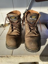 Scarponi uomo Cat Railgang N. 45 Marroni Usati.