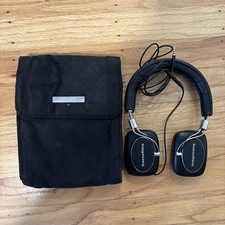 Bowers & Wilkins P5 Cuffie On-Ear Cablate Nero Argento con Custodia