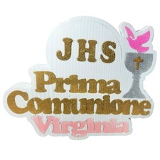 Decorazione Glitter Colomba