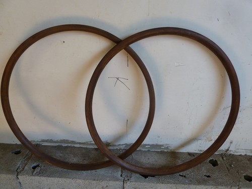 Ancien velo jantes bois - ancien, en