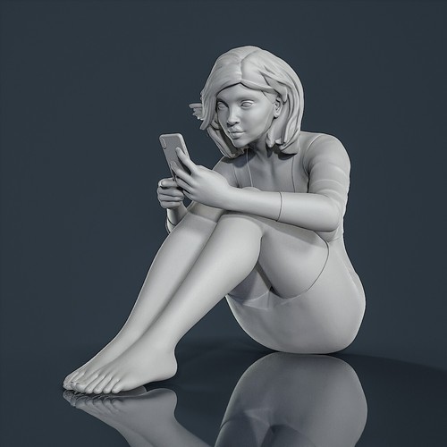Figurina resina non - figurina, in