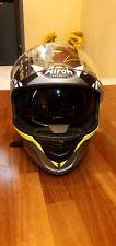 Casco integrale moto Airoh Spark Rise nero opaco taglia M black matt helmet