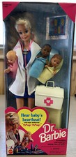 Barbie Dottore 1995 con Stetoscopio Magico (3 Bambini) NRFB 14309