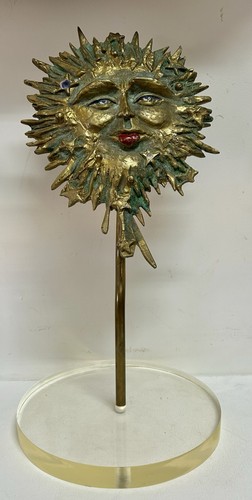 Scultura bronzo ottone - scultura,