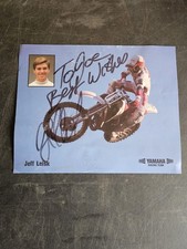 Foto firmata autografata Jeff