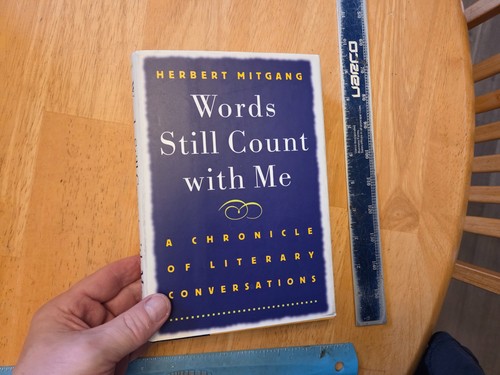 Words still count with - me, :