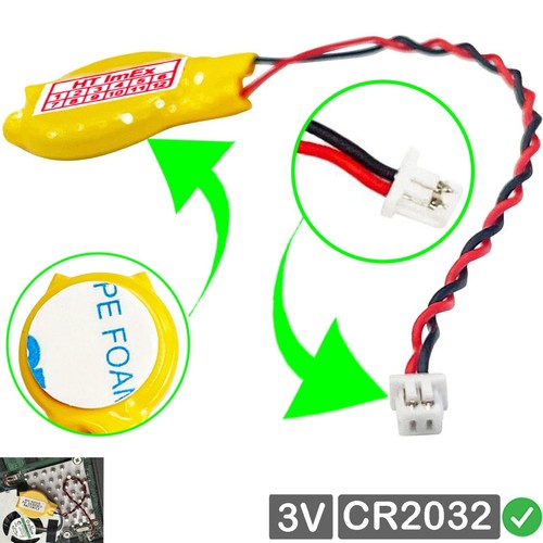 Batteria cmos cr2032 cavo - batteria,
