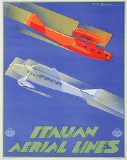 Poster Linee Aeree Italiane