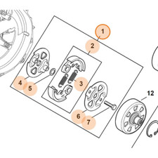 STIHL FRIZIONE DECESPUGLIATORE