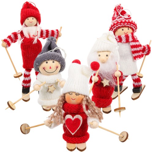 Pezzi miniatura sci figure - 5,