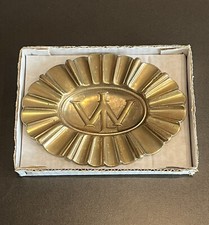 Posacenere Pubblicitario Wagon Lits In Ottone Anni ‘30