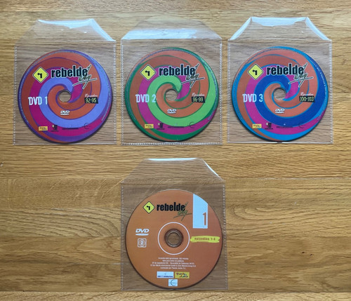 Rebelde way dvds - way, x