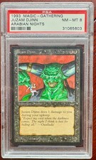MTG Juzam Djinn - PSA 8 NM -