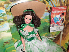 1994 BARBIE SCARLETT O'HARA ROSSELLA VIA COL VENTO BARBECUE NUOVA IN BOX NRFB