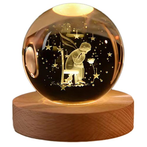 Lampada globo con piccolo - con,