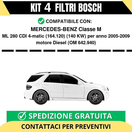 Kit filtri bosch - 4,