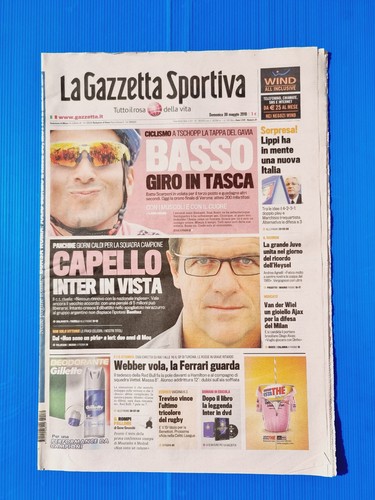 Gazzetta dello sport maggio - sport, 30