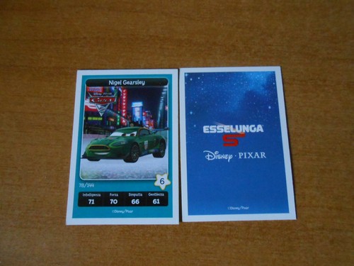Figurina card disney pixar - card,