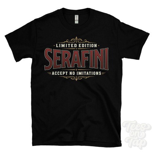 Maglietta serafini edizione - maglietta,