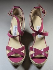 Jimmy Choo sandalo zeppa tacco