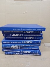Mach 1  Enciclopedia dell'aviazione 8 volumi cpl  Edipem 1978 + Manuale Modelli