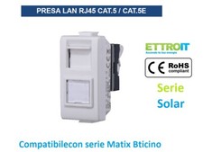 PRESA LAN RJ45  CAT. 5 CAT.5E