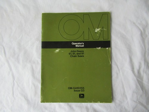 Manuale operatore motosega