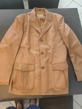 Giacca in pelle vera usata TG 52