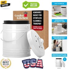 Elegante composter da banco 3L