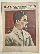 Italo Balbo Morte Illustrazione del Popolo Luglio 1940 Guerra Libia Tobruk WW2