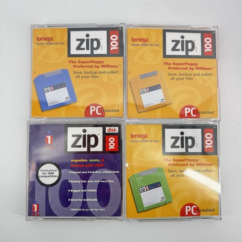 Lot iomega zip disk - iomega,