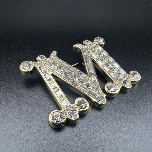 Spilla max mara logo - max, oro