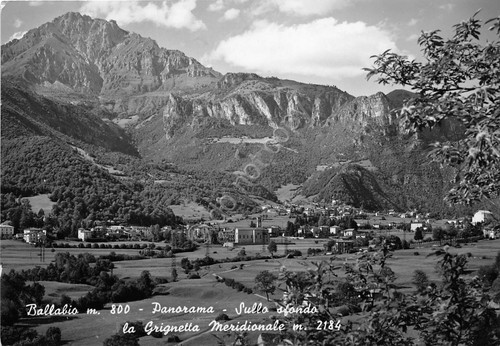 Cartolina ballabio grignetta - ballabio,