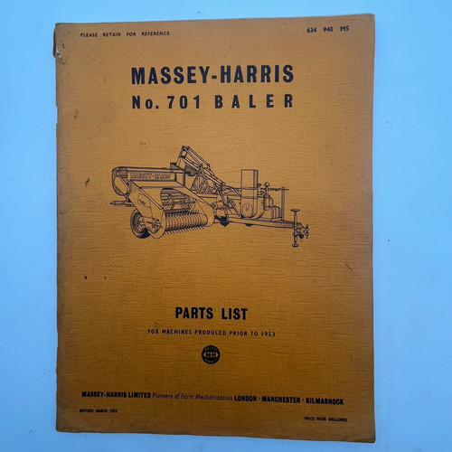 Manuale elenco ricambi balle