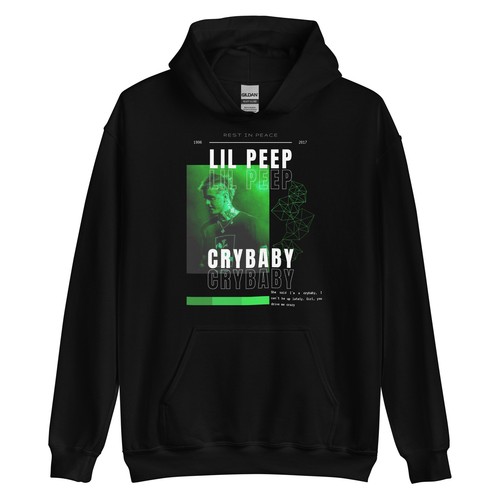 Lil peep felpa con - con, cappuccio