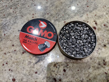 Piombini Gamo Match Testa Piatta Calibro 4,5mm .177 0,49g Libera Vendita