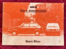 Fiat NUOVA RITMO Uso e