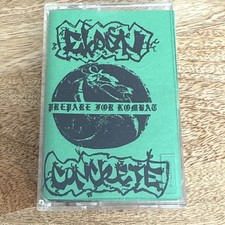 E Town Concrete Prepare For Kombat Cassette Rapcore 90s NJ Hardcore Full Insert