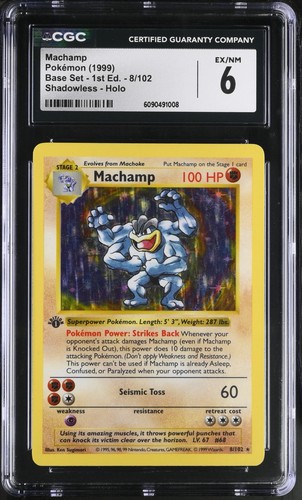 Pokemon machamp base set - base,