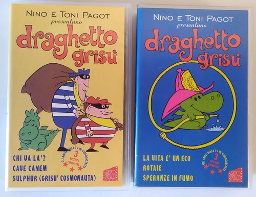 Lotto vhs draghetto grisu - lotto, di