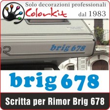 Adesivo brig 678 - per, camper